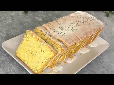 How to make Easy and fluffy lemon pound cake with poppy seed