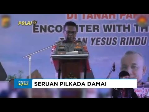 WAKAPOLDA PAPUA TEGASKAN PENTINGNYA KERUKUNAN JELANG PILKADA