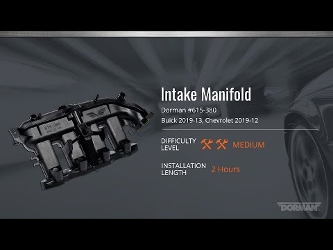 GM Ecotec 1.4 Liter Intake Manifold Install Video by Dorman Products