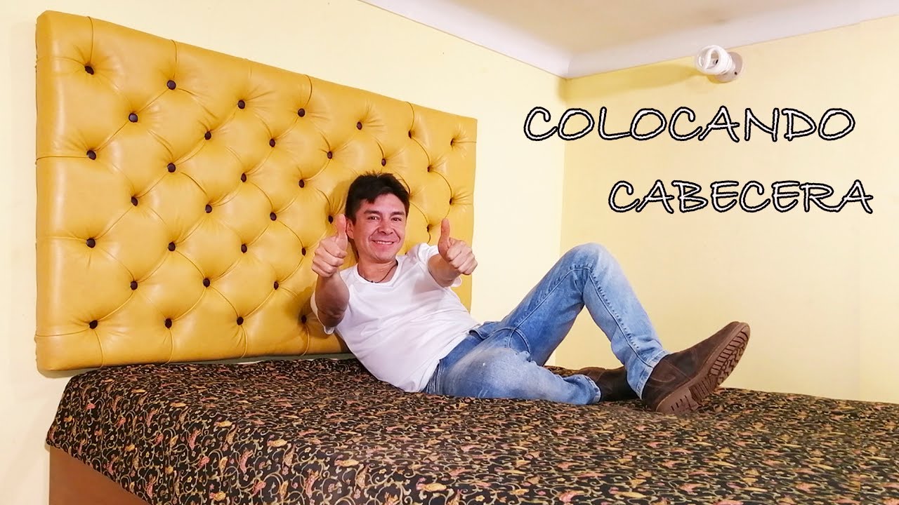 Watch ¿COMO COLOCAR O COLGAR UNA CABECERA EN LA PARED - DIY Dos Técnicas Distintas - Luis Lovon Now ¿COMO COLOCAR O COLGAR UNA CABECERA EN LA PARED - DIY Dos Técnicas Distintas - Luis Lovon