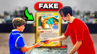He Gave Me FAKE Pokemon Cards?! | Vendor POV