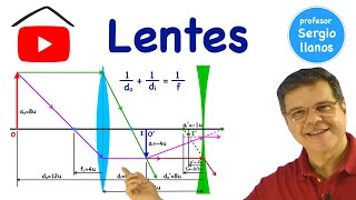 Las Lentes. Convergente y Divergente. Ecuación y Combinación.
