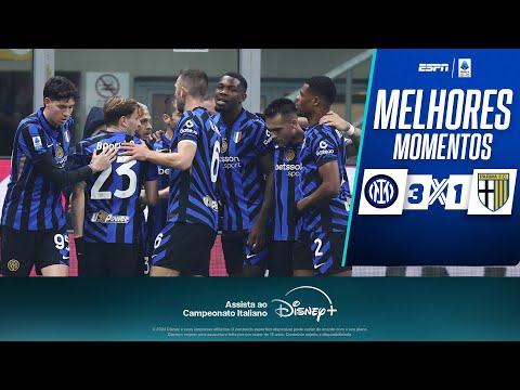 Gols e lances de Internazionale x Parma