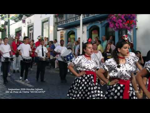 MARCHA iNFANTIL da EBI da Praia da Vitória - Sanjoaninas 2018