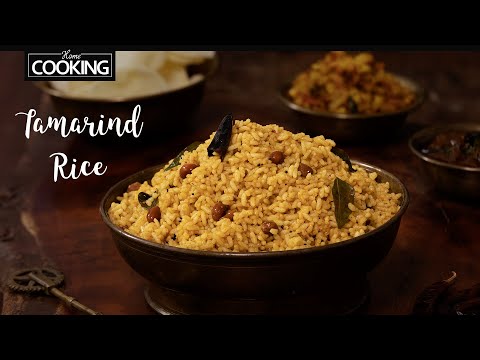 Tamarind Rice | Puliyotharai Recipe | South Indian Style Recipes | Lunch Recipes | Pulihora Recipe