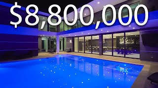 Inside A $8,800,000 MODERN TROPICAL MEGA MANSION With Ocean Views | Mansion Tour