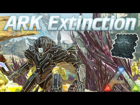 SOLO FOREST TITAN KILL, EASY ELEMENT & BUILDING A MEK! - ARK Survival Evolved Extinction DLC Ep 18