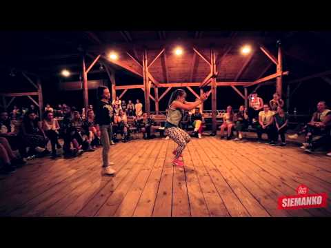 Top 16 Dancehall 1vs1 Agata Płotka vs Monika Cywińska SIEMANKO DANCEHALL CAMP CONTEST 2014