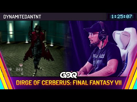 Dirge of Cerberus: Final Fantasy VII by DynamiteDanTNT in 1:25:07 - Summer Games Done Quick 2024