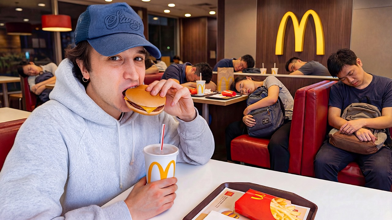 Así Vive la Gente en los McDonalds de Hong Kong