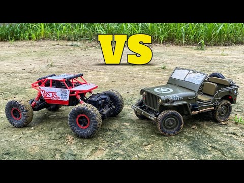 RC Rock Crawler vs RC Jeep | Remote Control Car | RC Car 4x4