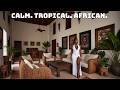 Inside A Calm African Tropical Home Rooted In Colonial Era Elegance