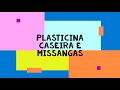 Plasticina e missangas