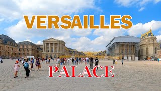 PALACE OF VERSAILLES / Chateau de Versailles / virtual walking tour, Paris, France {4K}