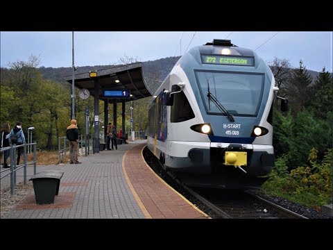 Vonatok az esztergomi vonalon