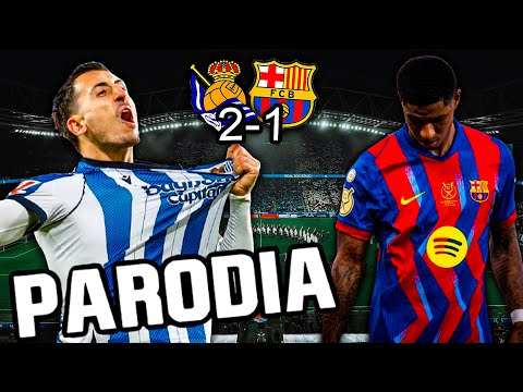 ✌️ Canción Real Sociedad vs Barcelona 2-1 (Parodia - Que Robo) | LaLiga 2026