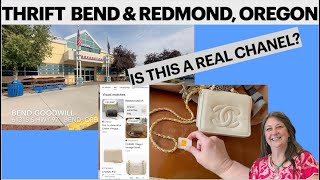 Thrift and Antique Shop in Bend & Redmond, Oregon!  Did I find a real Chanel Bag worth $1300 for $9