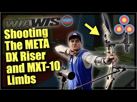 Shooting the NEW Win&Win META DX Riser & MXT-10 Limbs | Tuning and Shooting 70m with the 2021 W&W