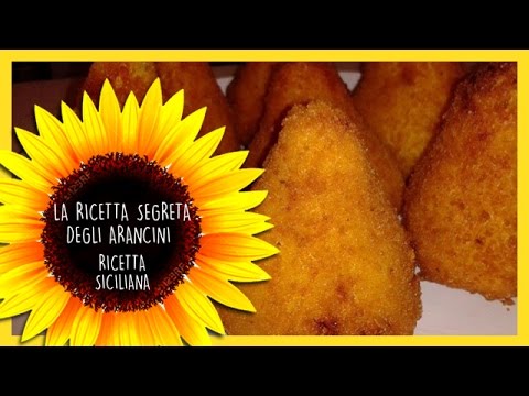 la ricetta segreta degli ARANCINI (ricetta siciliana)