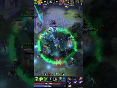 Rubick with 2 Ultimates Chronosphere and Freezing Field #dota2 #dota  #rampage #dota2highlights