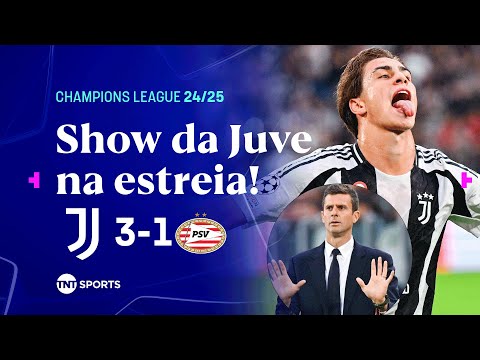 Gols e lances de Juventus x PSG