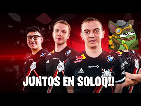 G2 JANKOS, G2 CAPS, G2 BROKEN BLADE Y RATIRL JUNTOS EN SOLOQ!!! G2 Jankos stream highlights