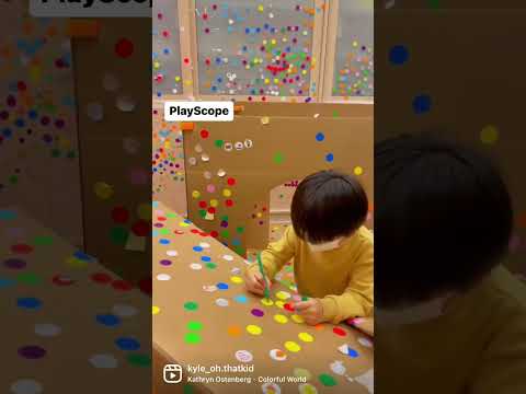 #智樂playright #智樂遊戲萬象館 #遊戲 #自由創作 #兒童主導 #遊戲空間 #自由發展 #自由探索 #貼紙 #波點 #香港媽媽 #香港親子活動 #親子好去處 #兒童遊戲室 #室內遊樂場