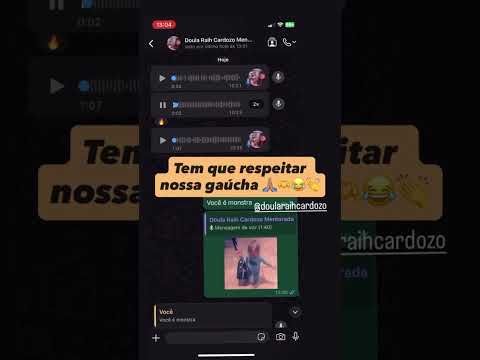 Depoimento em vídeo de profissional do Rio Grande do Sul