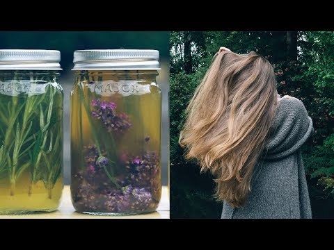 DIY HERBAL HAIR RINSES FOR HEALTHY HAIR!