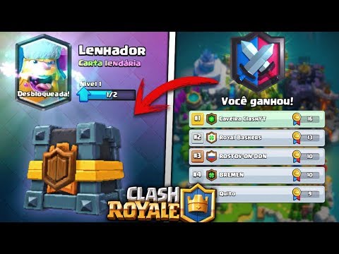 OLHA OQUE ACONTECEU COMIGO NA GUERRA DE CLNAS! CLASH ROYALE