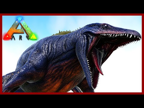 Ark Mosasaurus Taming - Alpha Mosasaurus Kill - The Island Map - Ark Survival Evolved Ep 46