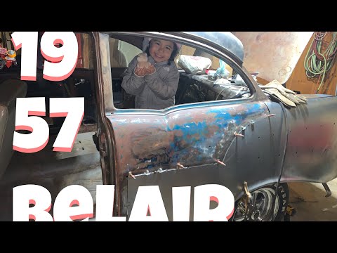1957 Chevy belair 210 150 update on quarter panel part 2