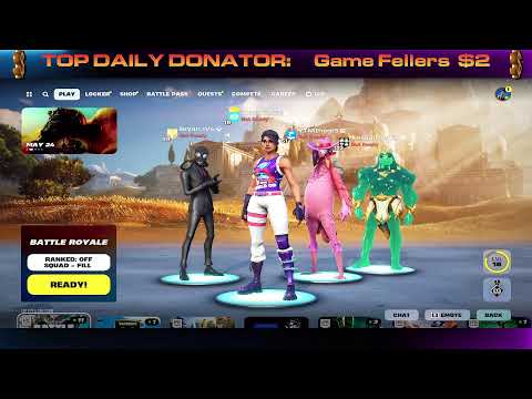 ????FORTNITE NA EAST LIVE CUSTOMS SCRIMS WITH VIEWERS - NAE BR SQUADS