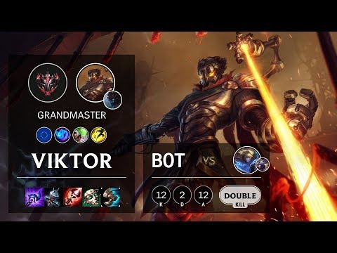 Viktor Bot vs Ezreal - EUNE Grandmaster Patch 10.7