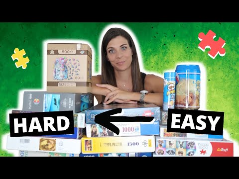 RATING all the puzzles I did by DIFFICULTY (Including the ones I couldn't finish)