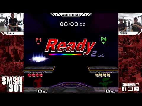 SMSH 301 - Wamsa vs. Venison - Melee Singles LR4