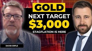 BULLISH Picture For GOLD, Stagflation & Barrick Gold & Newmont | David Erfle