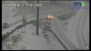 LIVE: MnDOT traffic cameras show snowy conditions across Minnesota