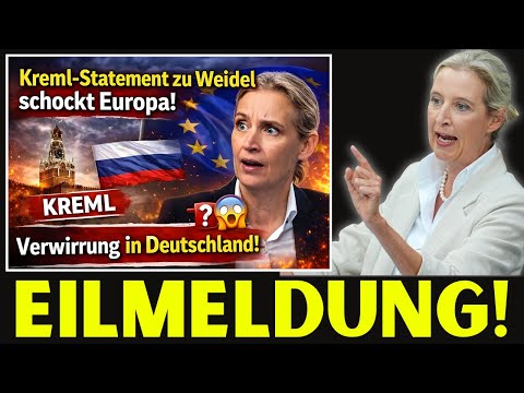 „Kreml-Mitteilung zu deutschem Politiker Weidel sorgt europaweit für Verwunderung“