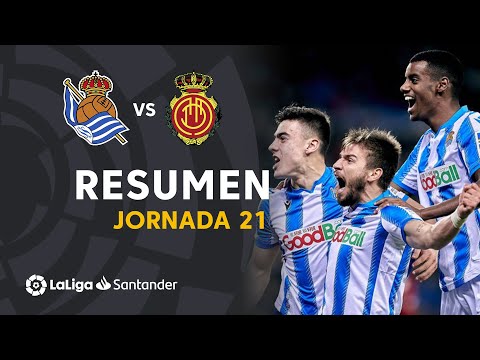 Highlights Real Sociedad vs RCD Mallorca (3-0)