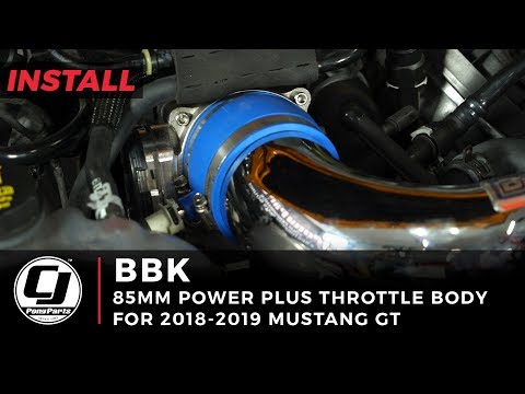 2018-2020 Mustang Install | BBK 85MM Power Plus Throttle Body