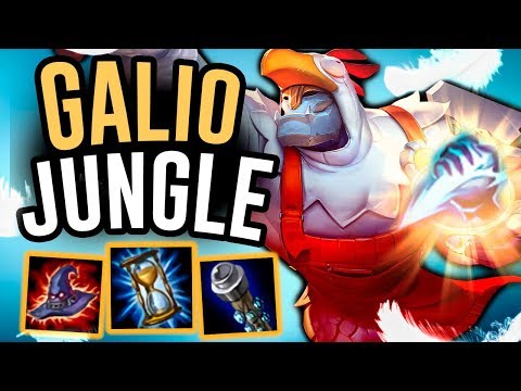 THE ONE SHOT TEAM FIGHT JUNGLER?! - Off Meta Monday - Galio Jungle - League of Legends