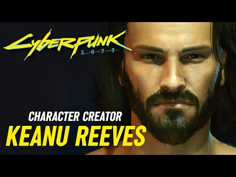 HOW TO CREATE JOHNNY SILVERHAND IN CYBERPUNK 2077 (KEANU REEVES) Character Creator