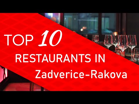 Top 10 best Restaurants in Zadverice-Rakova, Czech Republic