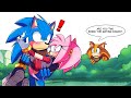 Busted! - Sonic x Amy (Sonamy) Comic Dub Compilation