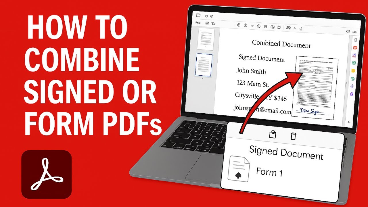 How to Merge PDFs with Signatures and Fillable Form Fields (Combine Secure or Signed PDFs)
