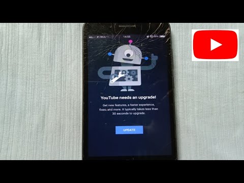 YouTube needs an upgrade problem solution