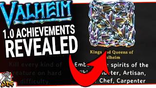 VALHEIM 1.0 ACHIEVEMENTS REVEALED! Devs Explain Making Them Hard! What You Need To Know