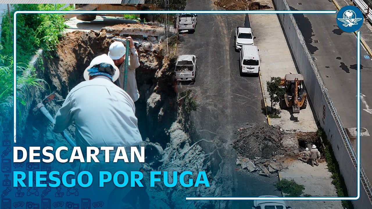 Intento de toma clandestina provoca fuga de combustible en Iztacalco
