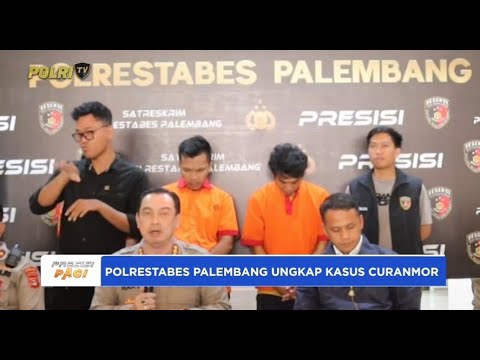 POLSEK SAKO POLRESTABES PALEMBANG UNGKAP KASUS CURANMOR